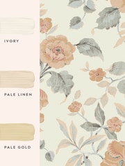 Laura Ashley Apricot Alyworth Trail 10M Wallpaper - Image 4 of 4
