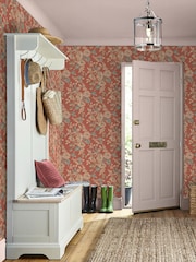 Laura Ashley Terracotta Alyworth Trail 10M Wallpaper - Image 1 of 4