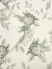 Laura Ashley Fern Portland 10M Wallpaper - Image 2 of 4