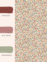 Laura Ashley Terracotta Devrons Grove 10M Wallpaper - Image 4 of 4