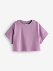 Paars - Rechthoekig T-shirt (3-16 jr) - Image 5 of 8
