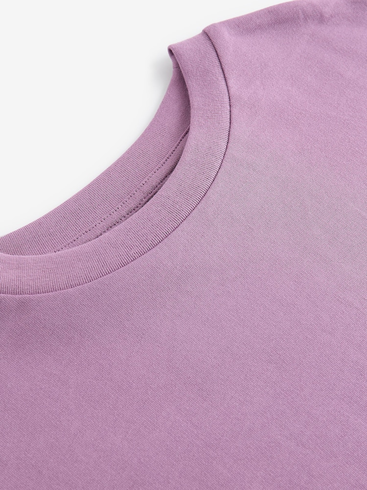 Paars - Rechthoekig T-shirt (3-16 jr) - Image 8 of 8