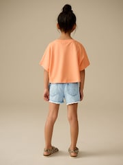 Orange Boxy T-Shirt (3-16yrs) - Image 3 of 8