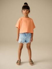 Orange Boxy T-Shirt (3-16yrs) - Image 4 of 8