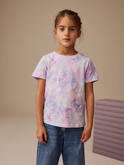 Lilac Purple Butterfly T-Shirt (3-16yrs) - Image 1 of 7