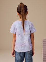 Lilac Purple Butterfly T-Shirt (3-16yrs) - Image 3 of 7