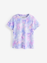 Lilac Purple Butterfly T-Shirt (3-16yrs) - Image 4 of 7