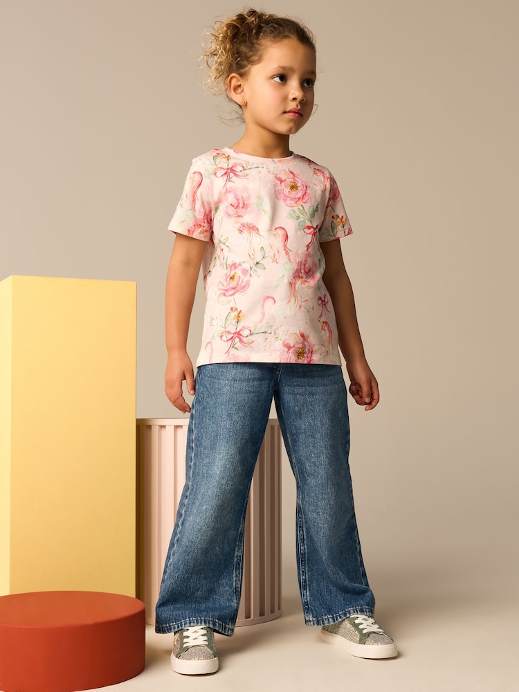 Pink Unicorn T-Shirt (3-16yrs) - Image 2 of 8