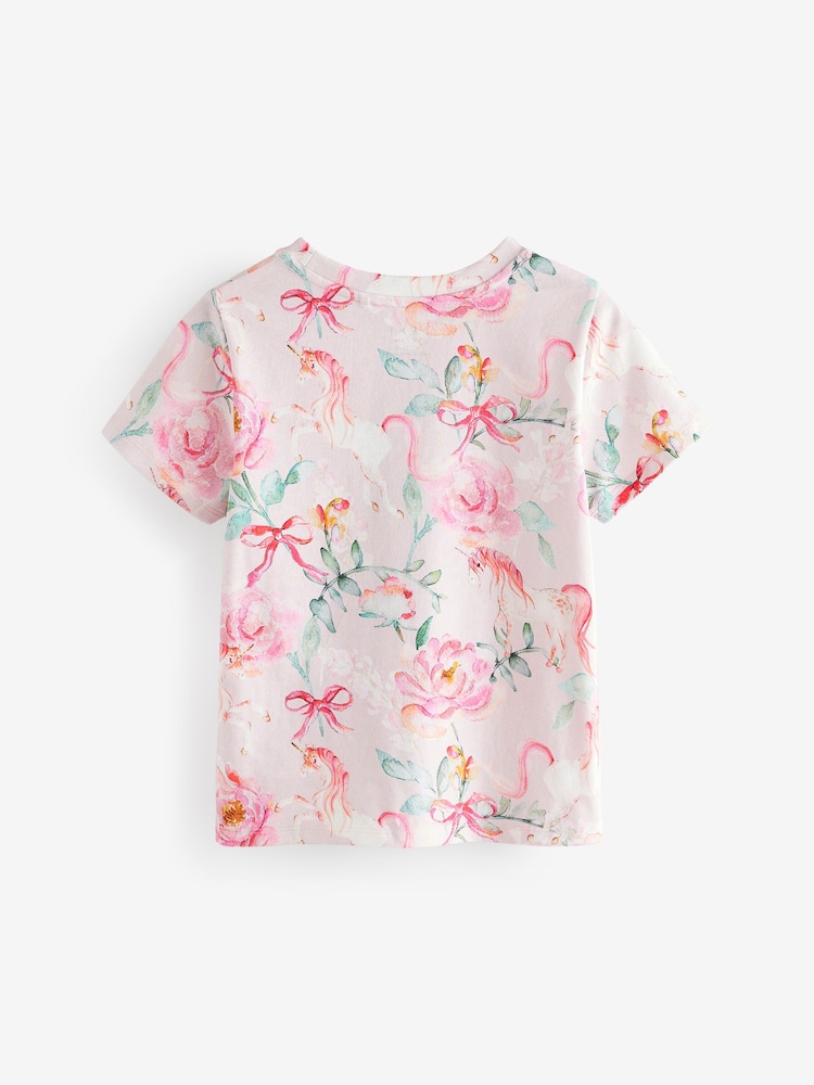 Pink Unicorn T-Shirt (3-16yrs) - Image 6 of 8