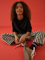 Black Oversized T-Shirt (3-16yrs) - Image 2 of 7