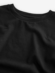 Black Oversized T-Shirt (3-16yrs) - Image 6 of 7