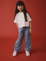 White Boxy T-Shirt (3-16yrs) - Image 2 of 7