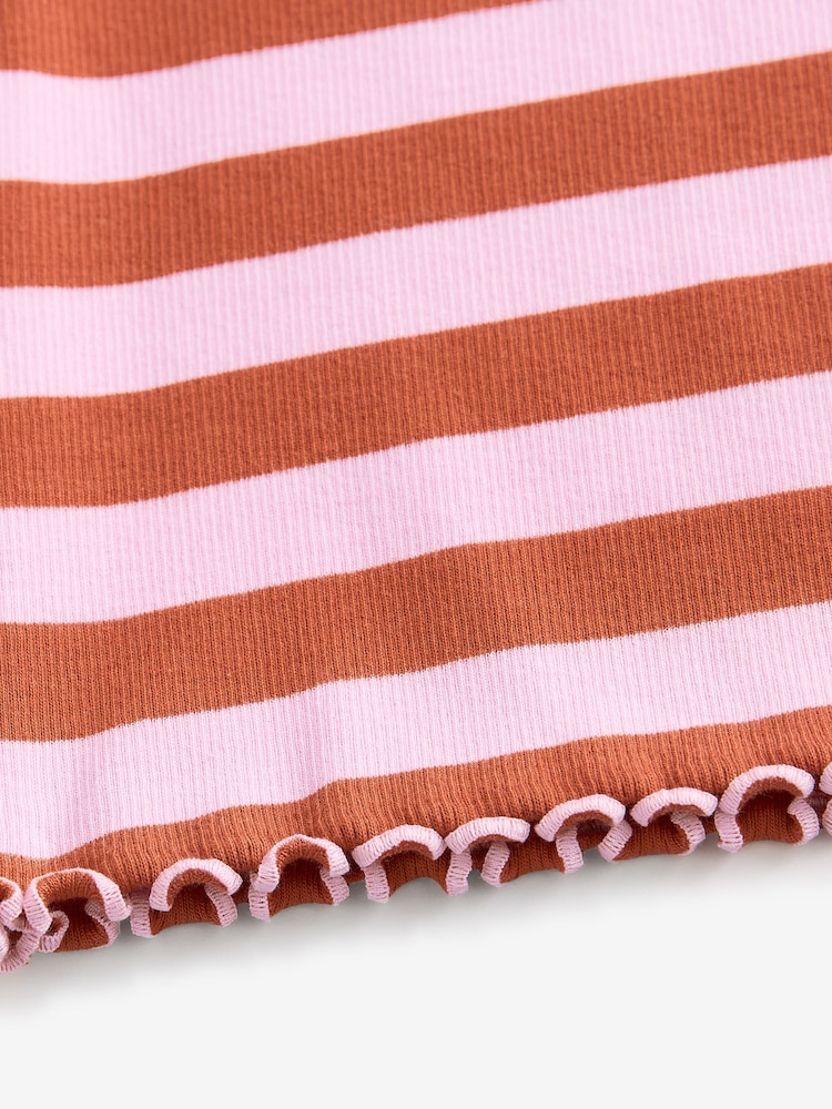 Rosa/naranja - Ribbed T-Shirt (3-16yrs) - Imagen 10 de 10 Rosa/naranja - Ribbed T-Shirt (3-16yrs) - Imagen 10 de 10