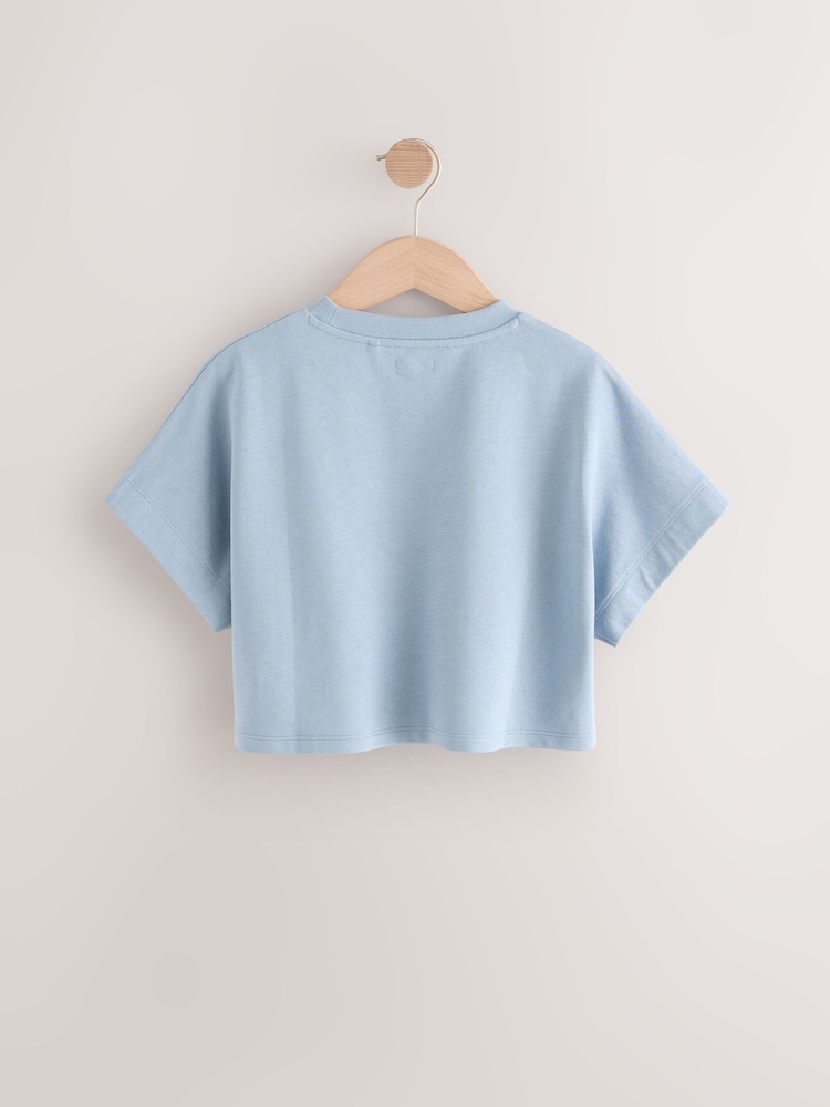 Blauw - Rechthoekig T-shirt (3-16 jr) - Image 6 of 6