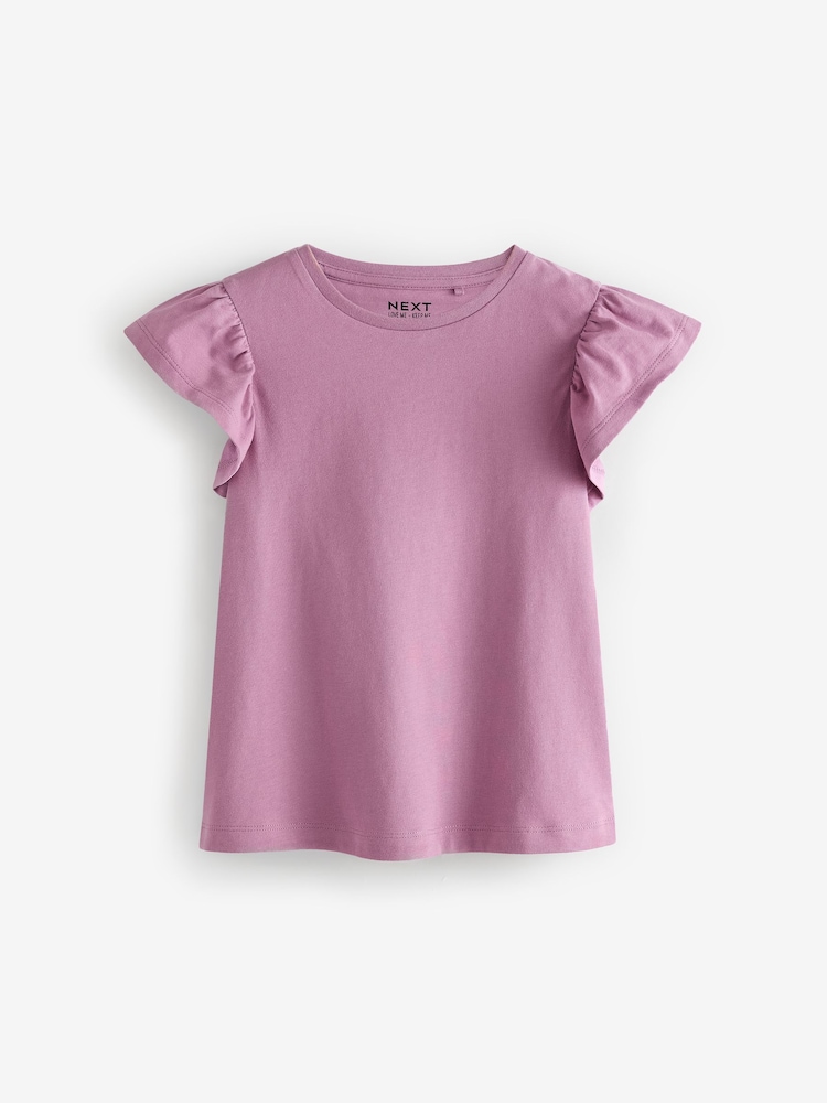 Purple/Teal Sequin Unicorn T-Shirts 4 Pack (3-16yrs) - Image 7 of 12