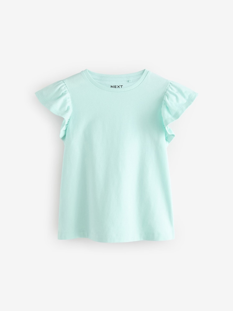 Purple/Teal Sequin Unicorn T-Shirts 4 Pack (3-16yrs) - Image 8 of 12