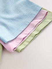 Pink/Blue/Green Washed Oversized Graphic T-Shirts 3 Pack (3-16yrs) - Image 6 of 6
