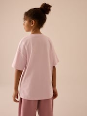 Pink - Oversized Rolling Stones Band License T-Shirt (3-16yrs) - Image 3 of 7