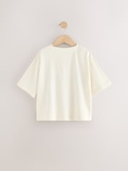 White Doraemon License Graphic 100% Cotton T-Shirt (3-16yrs) - Image 6 of 8