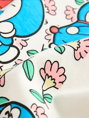 White Doraemon License Graphic 100% Cotton T-Shirt (3-16yrs) - Image 7 of 8