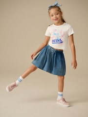 White Cosmic Lilo and Stitch T-Shirt (3-16yrs) - Image 2 of 7