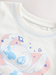 White Cosmic Lilo and Stitch T-Shirt (3-16yrs) - Image 6 of 7