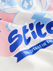 White Cosmic Lilo and Stitch T-Shirt (3-16yrs) - Image 7 of 7