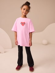 Pink Heart Kendra Dandy License T-Shirt (3-16yrs) - Image 2 of 7