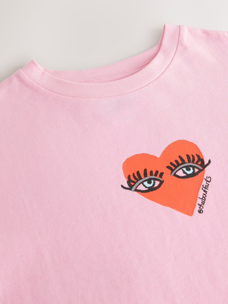 Pink Heart Kendra Dandy License T-Shirt (3-16yrs) - Image 7 of 7