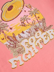 Rose - T-shirt oversize Foo Fighters Band (3-16ans) - Image 4 de 4