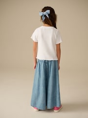 Ecru Pointelle Bambi License 100% Cotton T-Shirt (3-16yrs) - Image 2 of 6