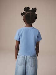 Blue Sequin Rolling Stones Band Boxy T-Shirt (3-16yrs) - Image 2 of 7