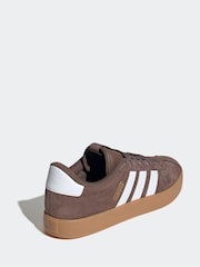 adidas Brown VL Court Trainers - Image 4 of 9