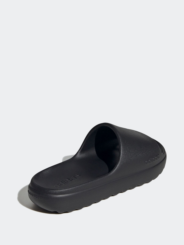 adidas Black Adilette Lumia Slides - Image 10 of 10