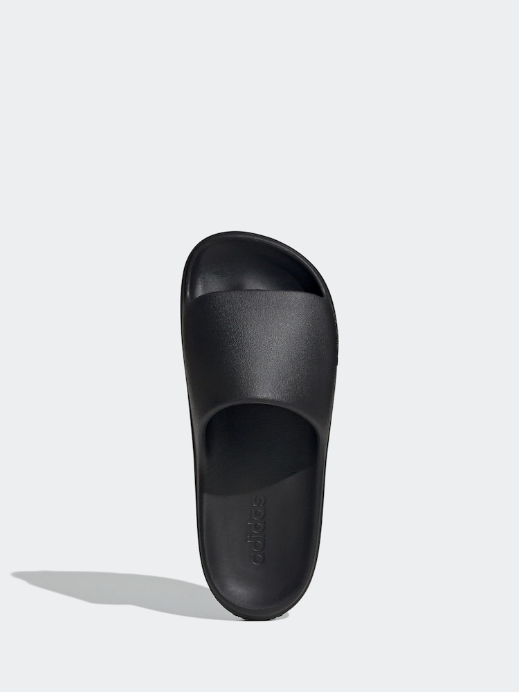 adidas Black Adilette Lumia Slides - Image 6 of 10