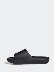 adidas Black Adilette Lumia Slides - Image 8 of 10