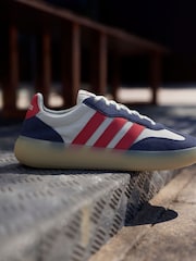 adidas White/Blue/Red Barreda Decode Trainers - Image 1 of 16