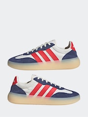 adidas White/Blue/Red Barreda Decode Trainers - Image 12 of 16