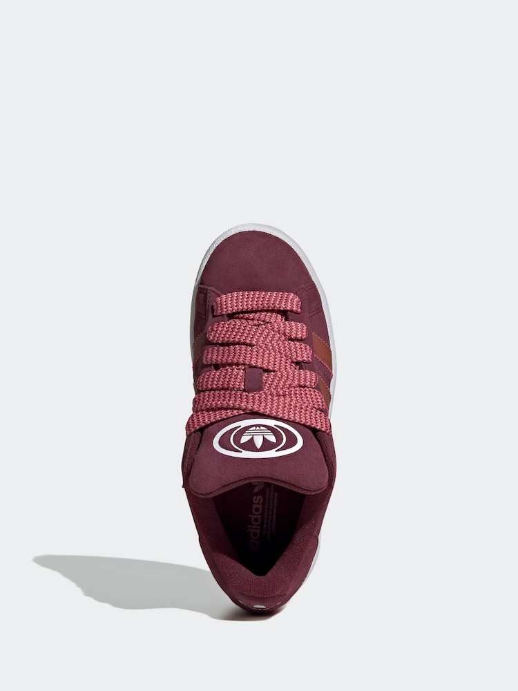 Rood met bladprint - adidas Originals Campus 00s sneakers - Image 6 of 9