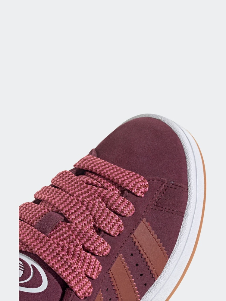 Rood met bladprint - adidas Originals Campus 00s sneakers - Image 8 of 9