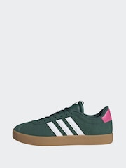 أخضر - adidas VL Court 3.0 Trainers - صورة 2 من 9