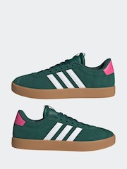 أخضر - adidas VL Court 3.0 Trainers - صورة 5 من 9