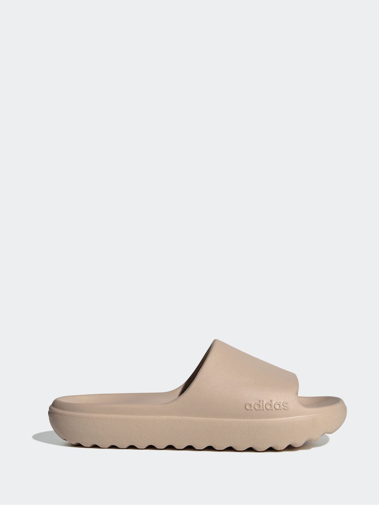 adidas Brown Adilette Lumia Slides - Image 1 of 9