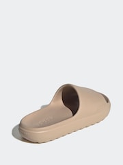 adidas Brown Adilette Lumia Slides - Image 4 of 9