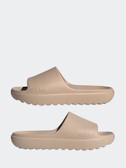 adidas Brown Adilette Lumia Slides - Image 5 of 9