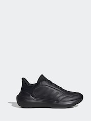 adidas Originals Black Tensaur Run 3 Synthetic Leather Trainers - Image 2 of 10
