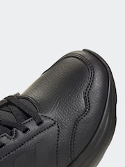 adidas Originals Black Tensaur Run 3 Synthetic Leather Trainers - Image 7 of 10