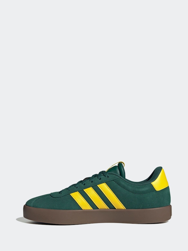 adidas Green VL Court Trainers - Image 2 of 9