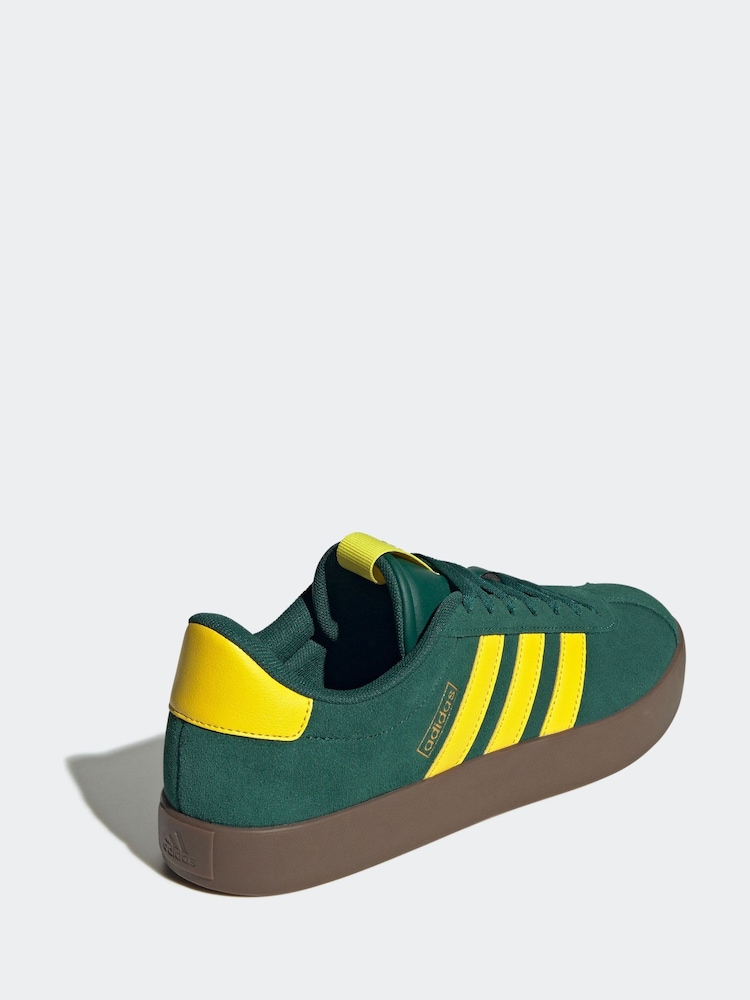 adidas Green VL Court Trainers - Image 4 of 9