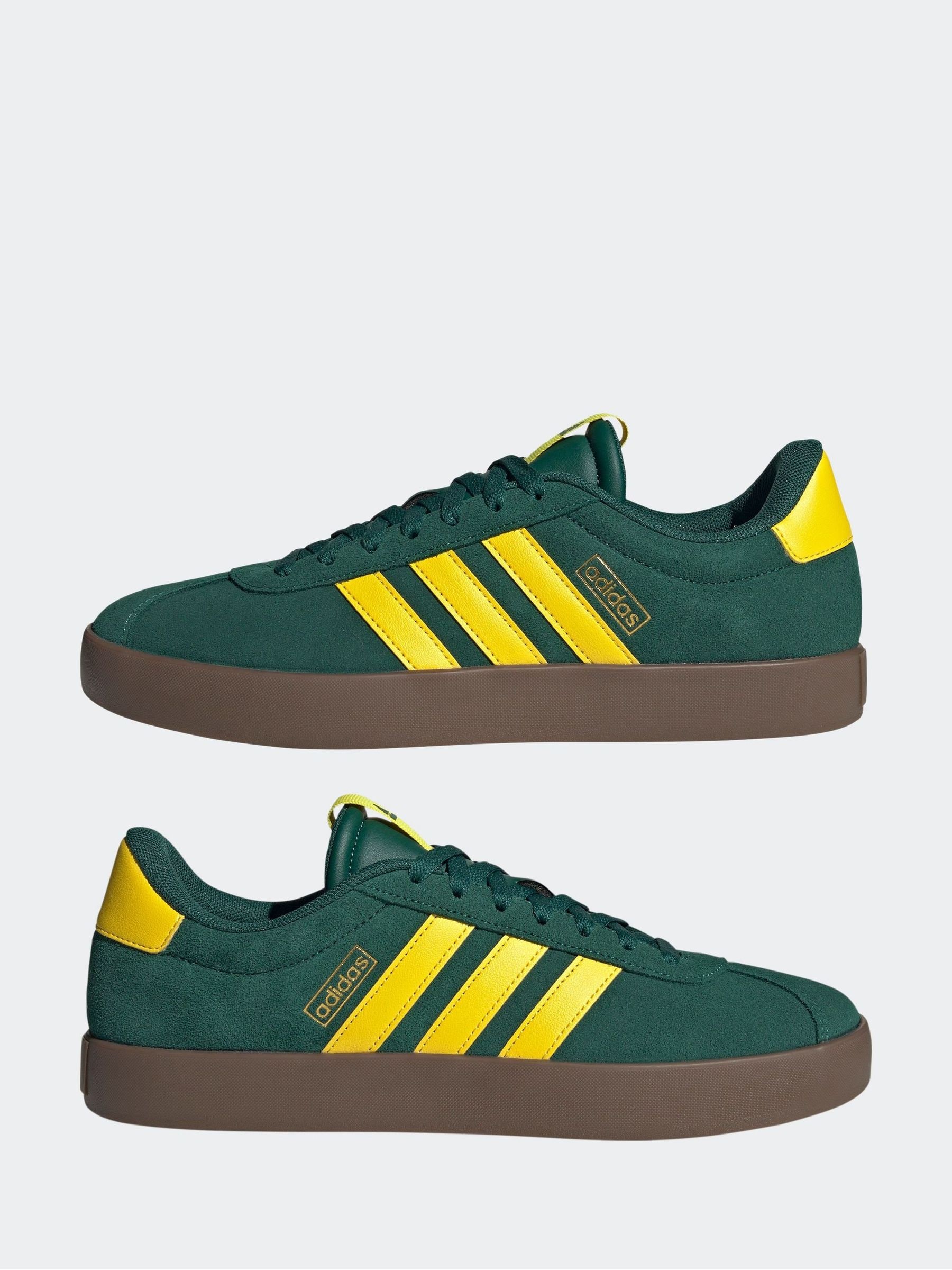 Buy Зелений/жовтий - adidas Vl Court 3.0 Кросівки з сайту Next Ukraine